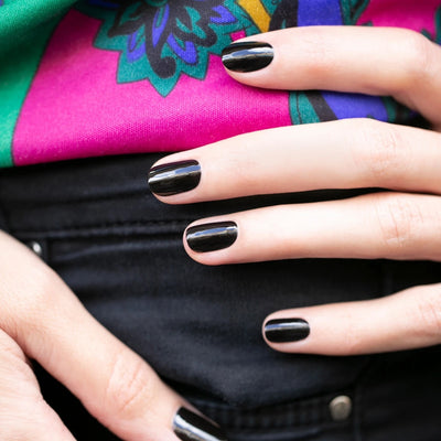 Manucurist Green Nail Polish in Licorice