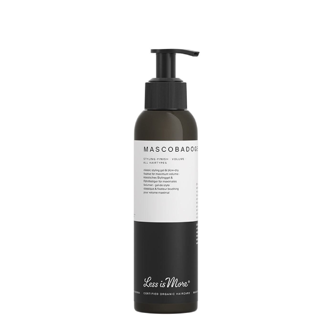 Less is More Mascobadogel 150ml