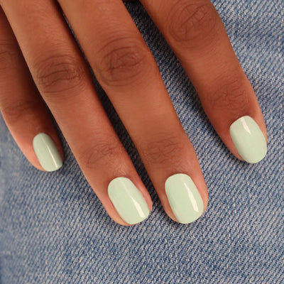 Green Nail Polish - Mint 15ml