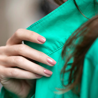 Manucurist Green Nail Polish in Old Rose