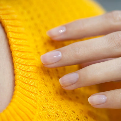 Manucurist Green Nail Polish in Pale Rose