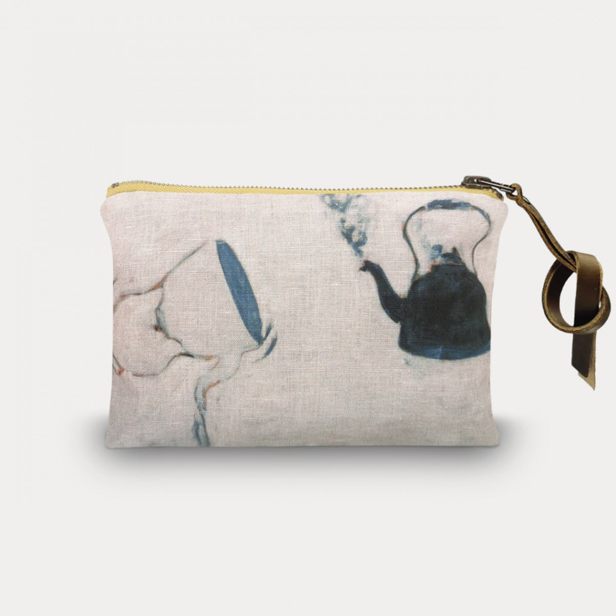 Maison Levy Linen Pouch - Vapeur 15 x 21cm